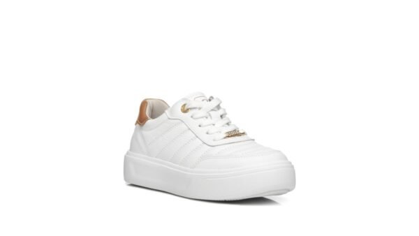 Champion Pegada Cuero Mujer Blanco 211201 - Imagen 2