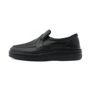 Zapato Lombardino Cuero Hombre Negro 9805