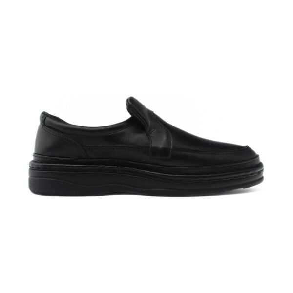 Zapato Lombardino Cuero Hombre Negro 9805 - Imagen 3