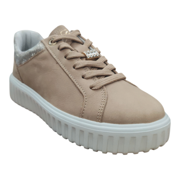 Champion Pegada Cuero Mujer Marron 212103 - Imagen 2