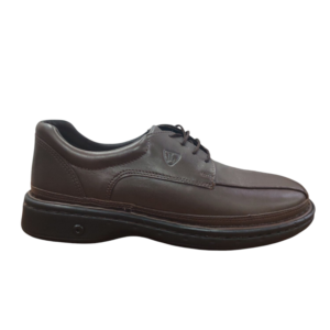 Zapato Lombardino Cuero Hombre Diabetico Marron 2823