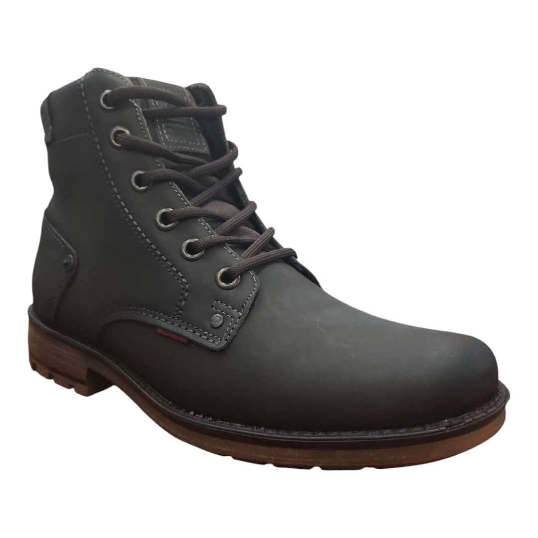 Bota Cuero Pegada Hombre 181305 - Imagen 2