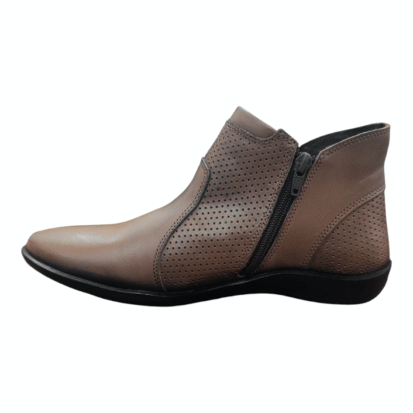 Bota Lombardino Cuero Dama Marron - Imagen 3