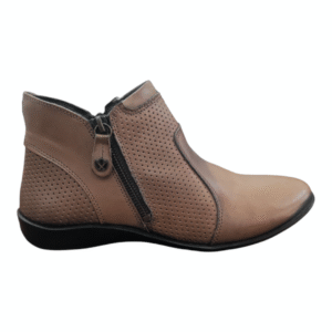 Bota Lombardino Cuero Dama Marron
