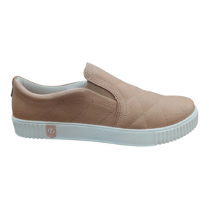 Zapatilla Cuero Pegada Mujer 219064