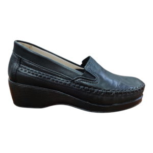 Zapato Cuero Mujer Liderstar Negro