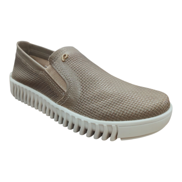 Zapatilla Pegada Cuero Mujer 210504 - Imagen 2