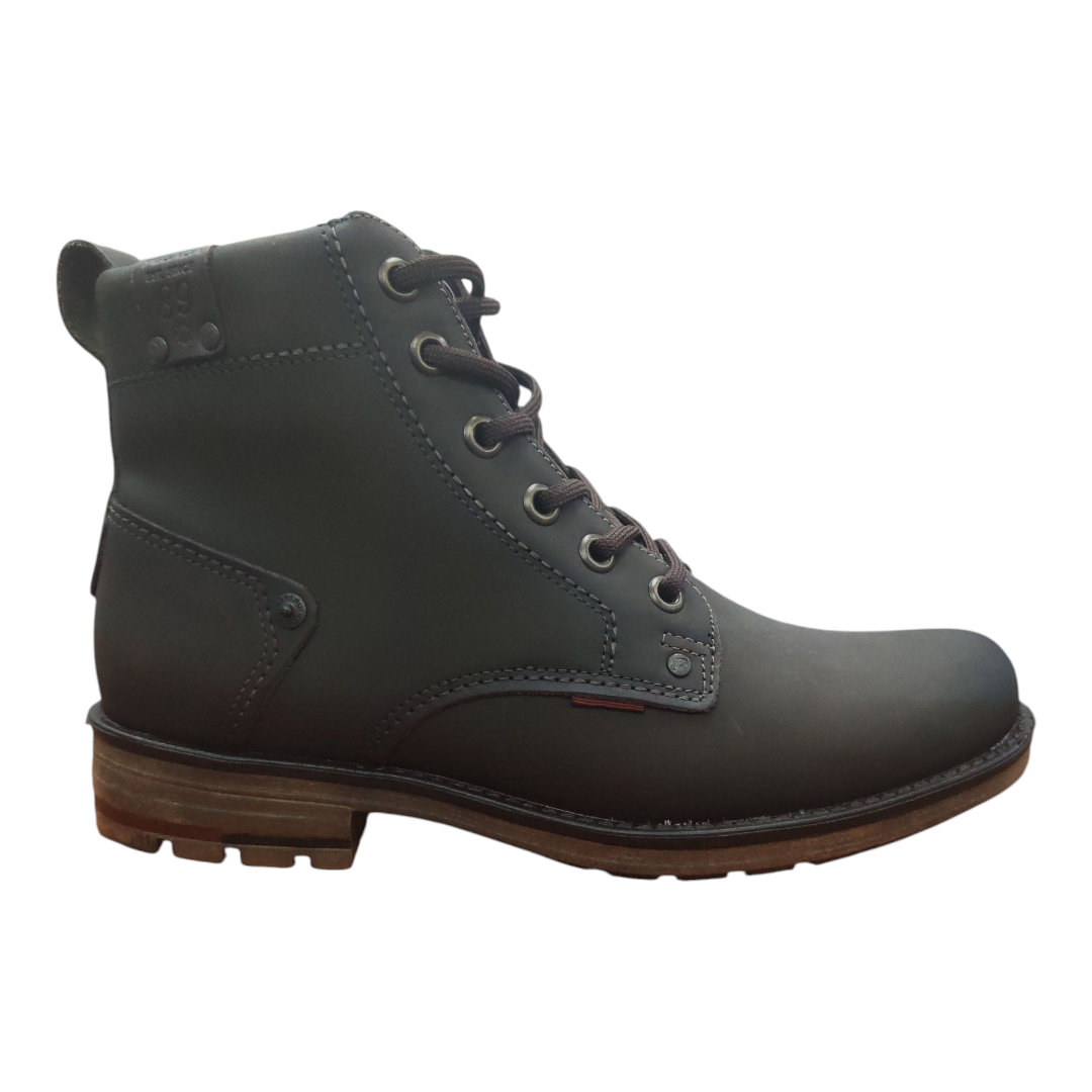 Bota Cuero Pegada Hombre 181305