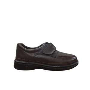Zapato Lombardino Cuero Hombre Diabetico Marron 2834