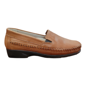 Zapato Cuero Mujer Marron Liderstar