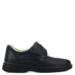 Zapato Lombardino Cuero Hombre Diabetico Negro 2834