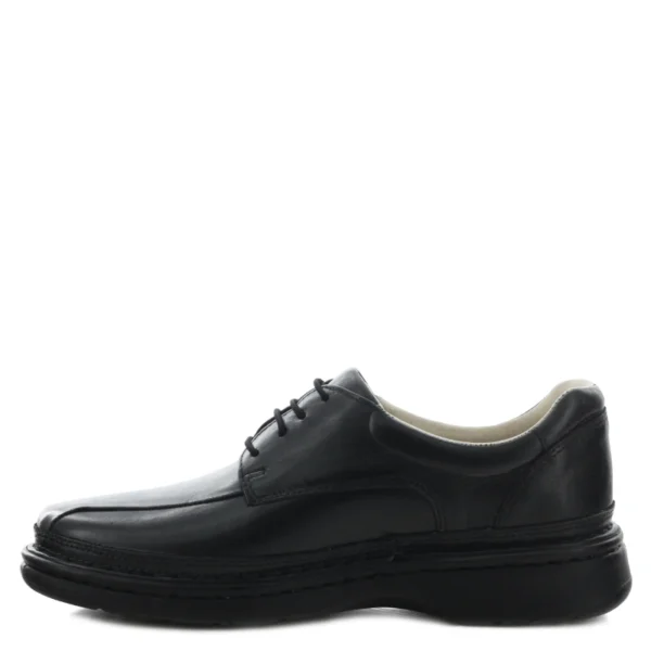 Zapato Lombardino Cuero Hombre Diabetico Negro 2823 - Imagen 3