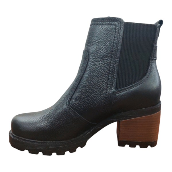 Bota Cuero Pegada Mujer 281309 - Imagen 3