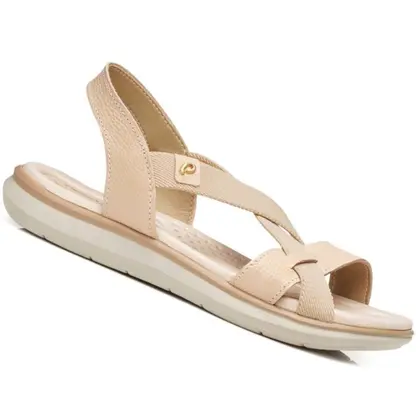 Sandalia Pegada Cuero Blush 232838 - Imagen 2