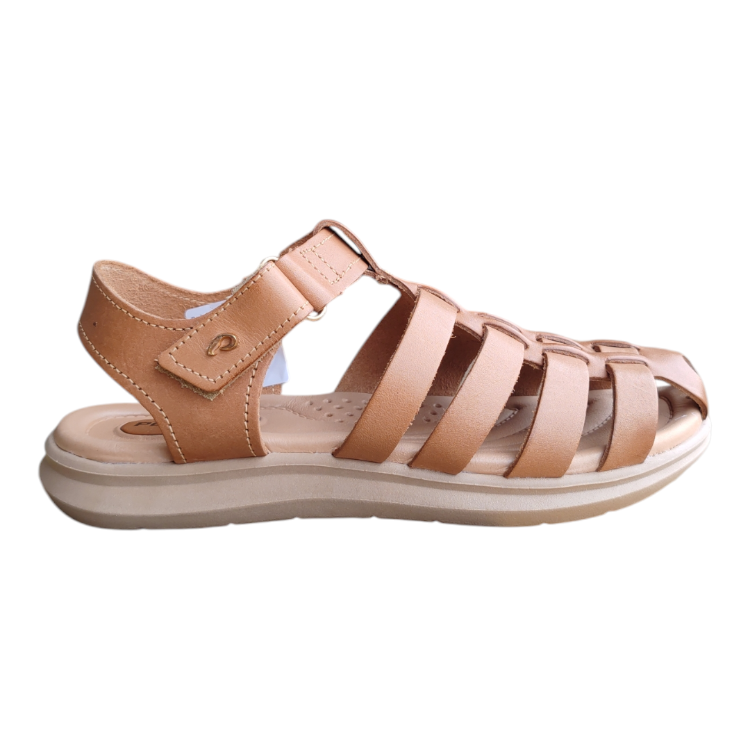 Sandalia Pegada Cuero Whisky 232814