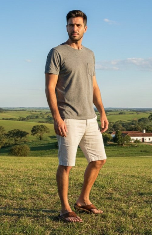 Chinela Pegada Cuero Hombre - Imagen 4