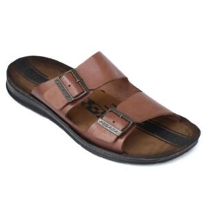 Chinela Pegada Cuero Hombre 132824